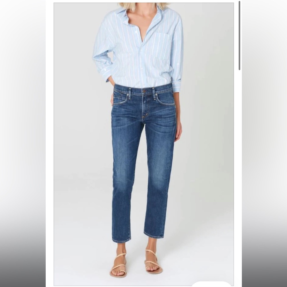 Citizens of Humanity Elsa Midrise Slimfit Crop